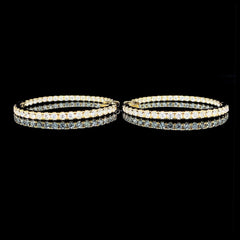 PREORDER | Golden In and Out Hoop Diamond Earrings 14kt