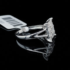 PREORDER | Square Baguette Diamond Ring 14kt