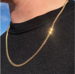 #LVNA2024 | Heavy Men’s Golden Link Chain Necklace 18kt 20”