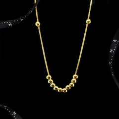 The Vault | 18K Golden Money Ball Necklace