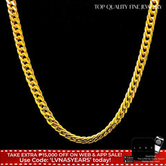 Men’s Golden Chain Necklace 18kt 20”
