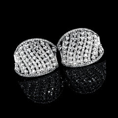 PREORDER | Webbed Millionaire’s Statement Diamond Earrings 14kt