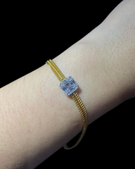 #LVNA2024 | LVNA Signatures™️ Unisex Diamond Center Bar Bracelet 18kt