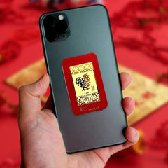 Year of Dog | 24kt Pure Gold Bar Ampao Chinese Zodiac (999.9au)