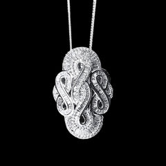 PREORDER | Infinity Statement Diamond Necklace 14kt