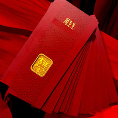 Year of Monkey | 24kt Pure Gold Bar Ampao Chinese Zodiac (999.9au)