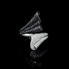 LVNA Signatures™️ The Archives | “Double Trumpet Black Diamond Ring” worn by Regine Velasquez in MEGA