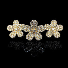 PREORDER | Golden Flower Diamond Jewelry Set 14kt