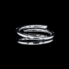 PREORDER | Overlap Baguette Diamond Ring 18kt
