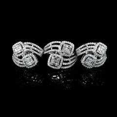 PREORDER | Emerald Crossover Diamond Jewelry Set 14kt
