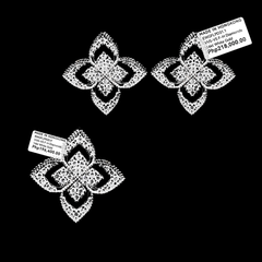 PREORDER | Floral Diamond Jewelry Set 14kt