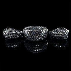 PREORDER | Black Diamond Jewelry Set 14kt