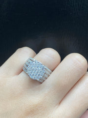 PREORDER| Round Baguette Diamond Jewelry Set 14kt