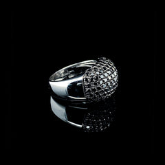 PREORDER | Black Statement Colored Diamond Ring 14kt