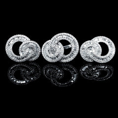 PREORDER| Medium Infinity Diamond Jewelry Set 14kt