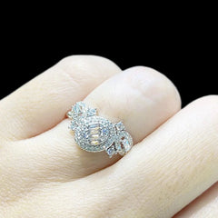 PREORDER | Cluster Shape Diamond Ring 14kt