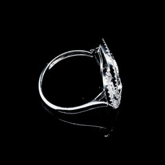 PREORDER | Large Infinity Diamond Ring 14kt