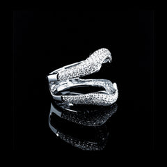 PREORDER | Paved Enlarger Diamond Ring 14kt