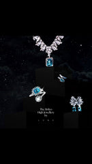 LVNA 시그니처 Brilyo Royale 매그니피크 다이아몬드 목걸이 18kt
