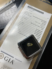 GIA Certified Rare 4.52ct VVS1 Natural Fancy Yellow Briolette Cut Diamond | LVNA Signatures