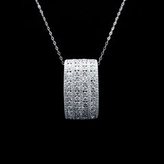Millionaire’s Diamond Necklace 14kt 16-18"
