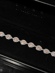 Made-To-Order | LVNA Signatures Pink Colored Diamond Bracelet 18kt | Editor’s Pick