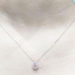 LVNA Signatures 0.34cts Rare Pink Diamond Necklace 16-18” 18kt