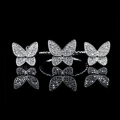 PREORDER | Butterfly Paved Diamond Jewelry Set 14kt