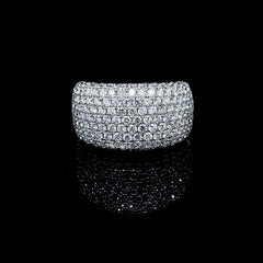 PREORDER | Millionaire’s Studded Diamond Ring 14kt