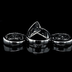 PREORDER| Deco Hoop Diamond Jewelry Set 14kt