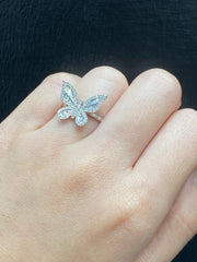 PREORDER | Butterfly Deco Diamond Ring 14kt