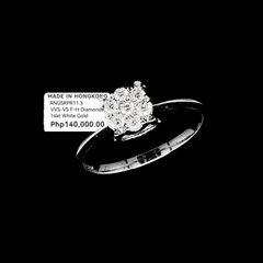 #LVNA선물 | 데일리 라운드 약혼 다이아몬드 링 14kt