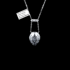 5년 | 스네이크 데코 다이아몬드 목걸이 18kt