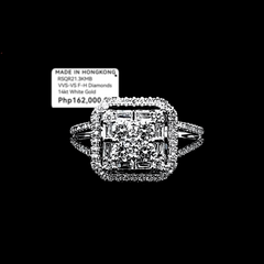 PREORDER | Cushion Halo Diamond Ring 14kt