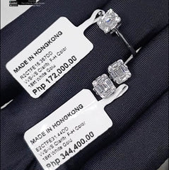 #LVNA2024 | Classic Emerald Invisible Setting Diamond Jewelry Set 18kt