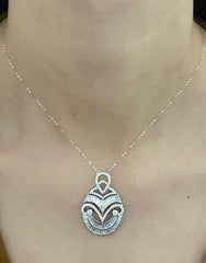 #LVNA2024 | LVNA Signatures Art Deco Brooch Pendant Diamond Necklace 14kt | Editor’s Pick