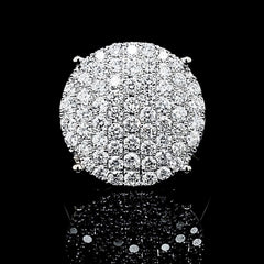 PREORDER | Large Classic Round Statement Diamond Ring 14kt