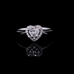 #LVNA2024 | Classic Heart Invisible Setting Diamond Ring 14kt
