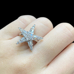 #LVNA2024 | Star Baguette Deco Diamond Ring 14kt