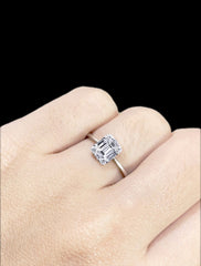 #LVNA2024 | Classic Emerald Invisible Setting Diamond Jewelry Set 18kt