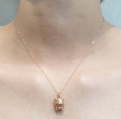 #LoveIVANA | The Vault | Rose Lucky Pig Diamond Necklace 18kt