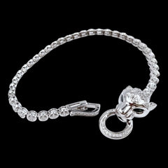 Panther Eternity Diamond Bracelet 14kt