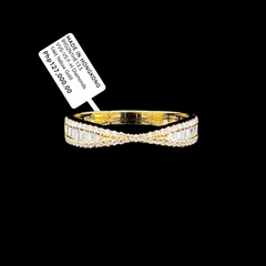 #ThePromise | Golden Half Eternity Diamond Ring 14kt