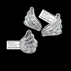PREORDER| Angel Wings Deco Statement Diamond Jewelry Set 14kt