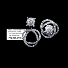 PREORDER | Spiral Multi-Wear Diamond Earrings 14kt