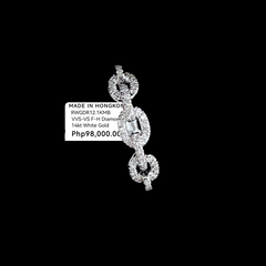 #ThePromise | Infinity Chain Half Eternity Promise Diamond Ring 14kt #BuyNow
