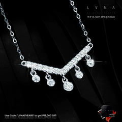PREORDER | Station Bar Diamond Necklace 18kt