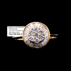 PREORDER | Golden Round Classic Diamond Ring 18kt