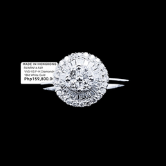 PREORDER | Large Classic Round Diamond Ring 18kt