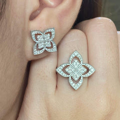 PREORDER | Floral Diamond Jewelry Set 14kt